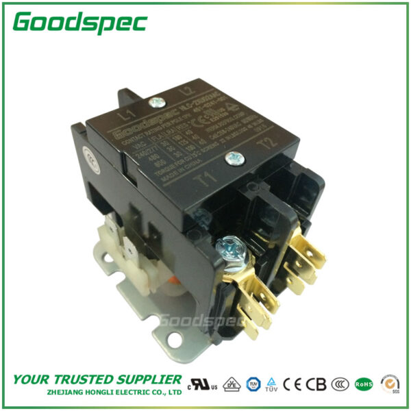 HLC-2XU02AAC (2POLES/30A/208-240VAC) DEFINITE PURPOSE CONTACTOR